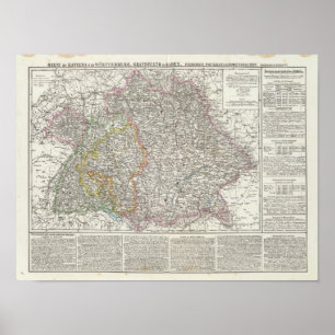 Germany Map Poster