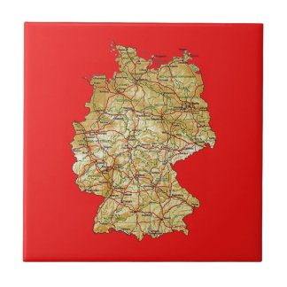 Germany Map Tile