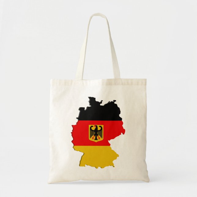 Germany map tote bag (Front)