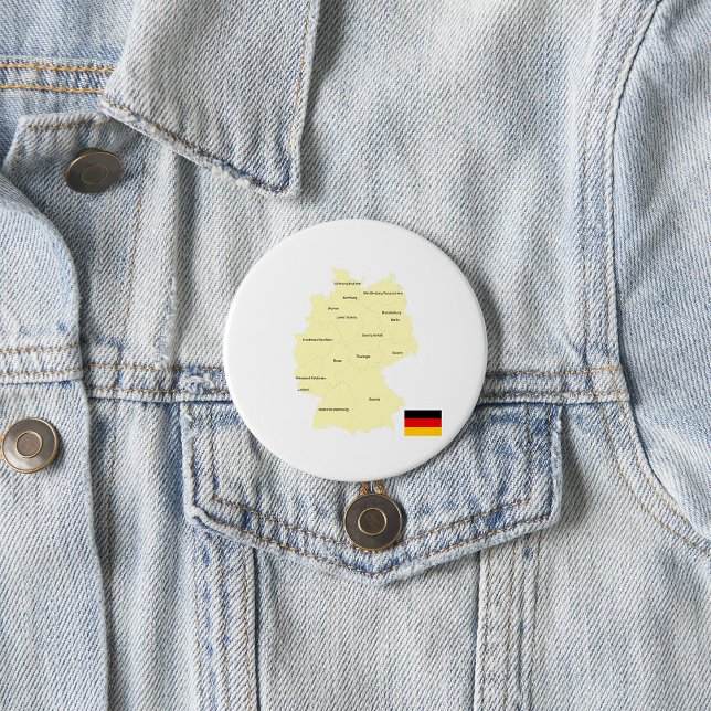 Germany Map with States and Capitals Button (Creator Uploaded)