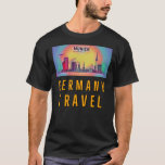 Germany Munich Travel Sticker Simple Classic Desig T-Shirt