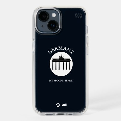Germany My Second Home Clear Case white