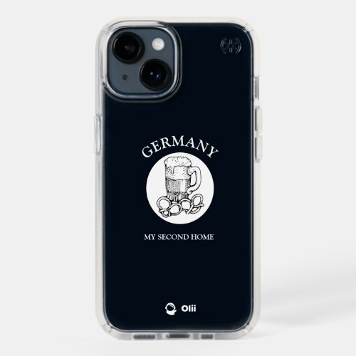 Germany My Second Home Clear Case white