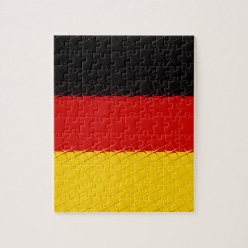 Germany National Flag Jigsaw Puzzle