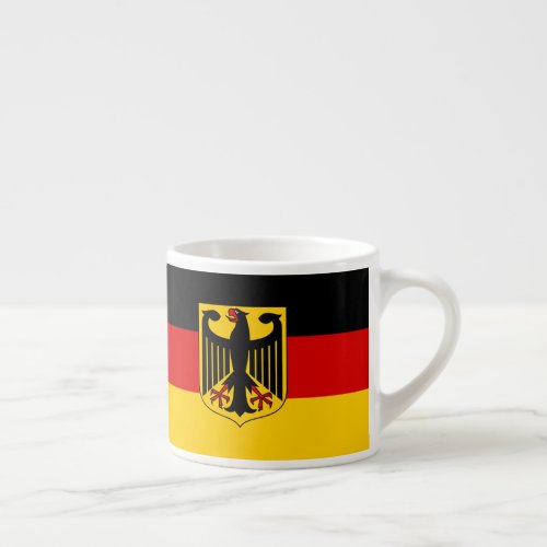 Germany National Flag Patriotic Espresso Cup