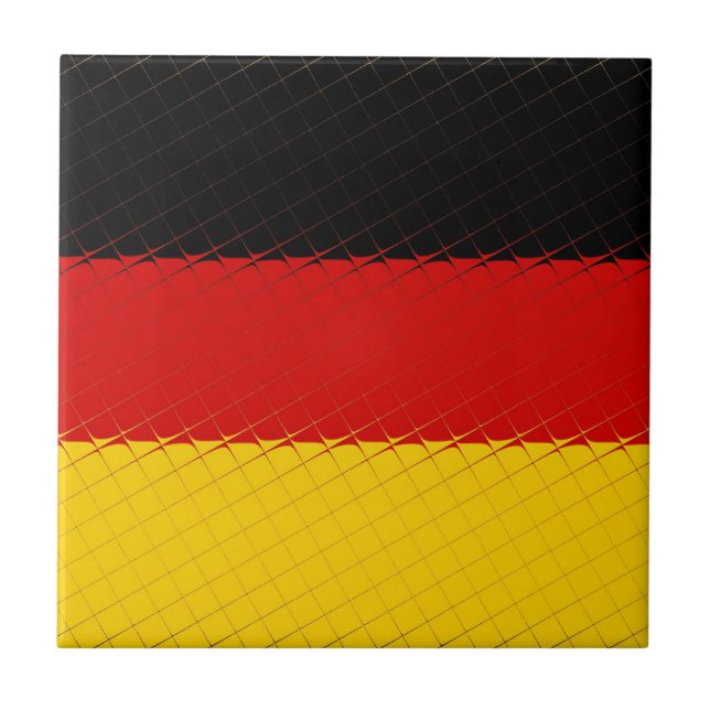 Germany National Flag Tile (Front)