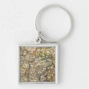Germany, Netherlands, and Belgium Keychain