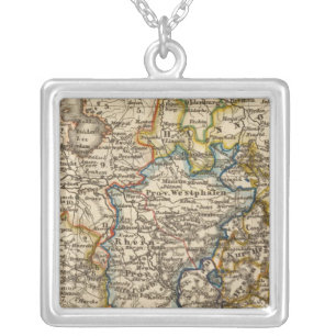 Germany, Netherlands, and Belgium Silver Plated Necklace