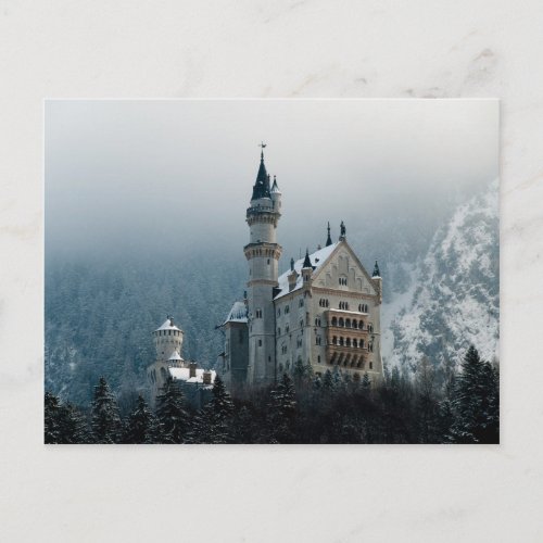 Germany Neuschwanstein Castle Postcard