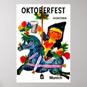 Germany Oktoberfest Munich Poster