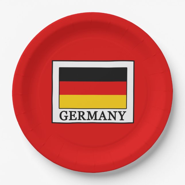 Germany Paper Plates (Front)