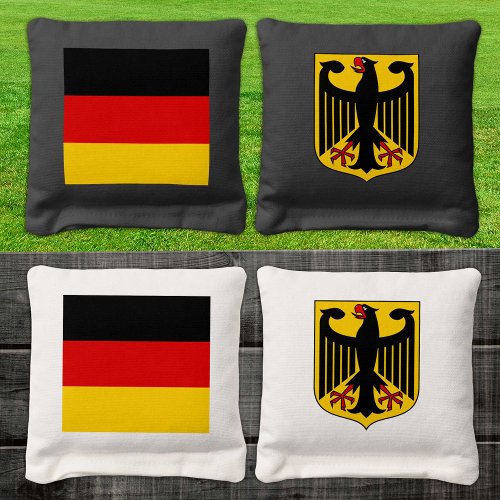 Germany patriotic bags German Flag Cornhole Bags