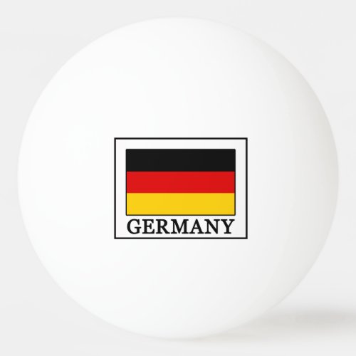 Germany Ping Pong Ball