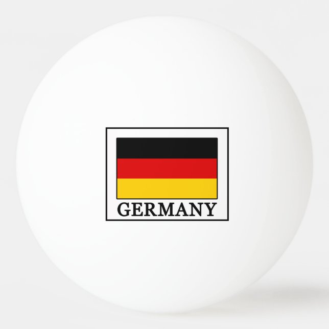 Germany Ping Pong Ball (Front)