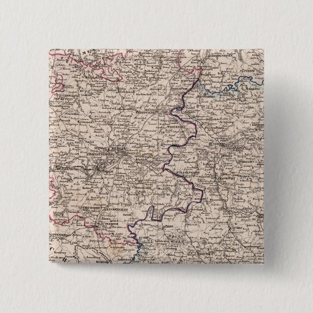 Germany, Poland Pinback Button (Front)