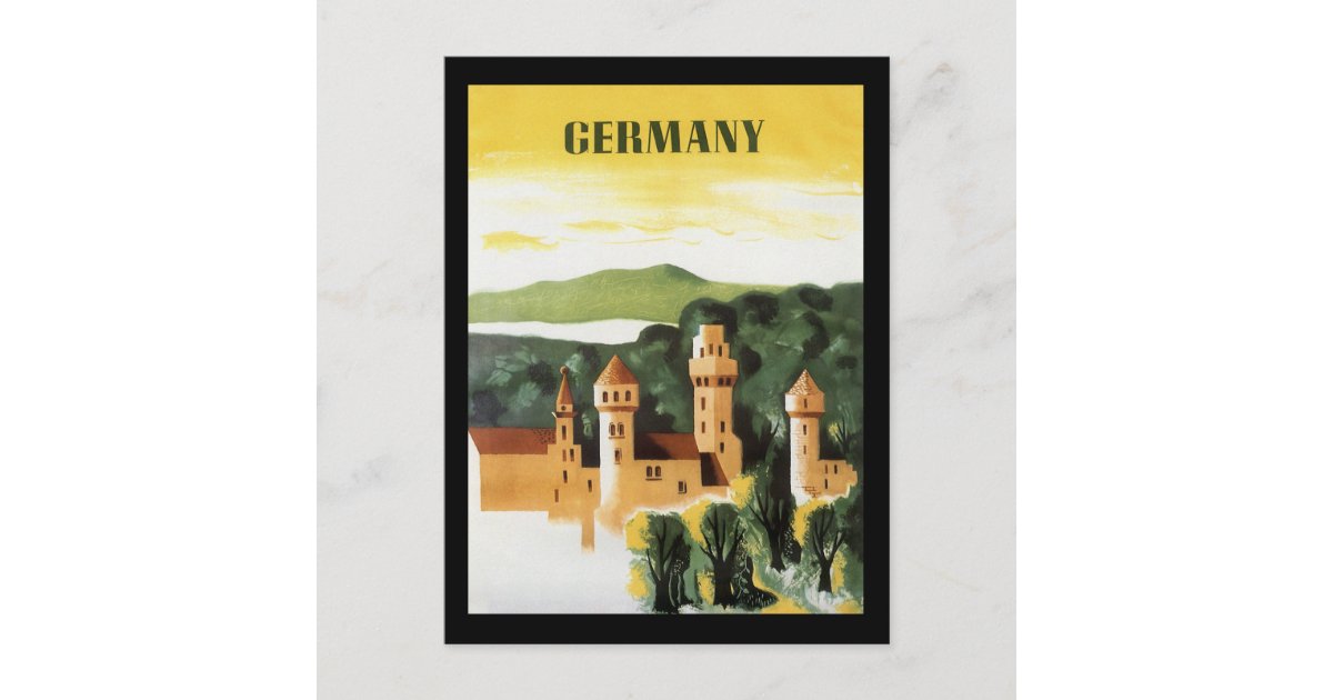 how to send a postcard from usa to germany