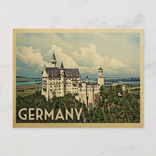 Germany Postcard Vintage Travel