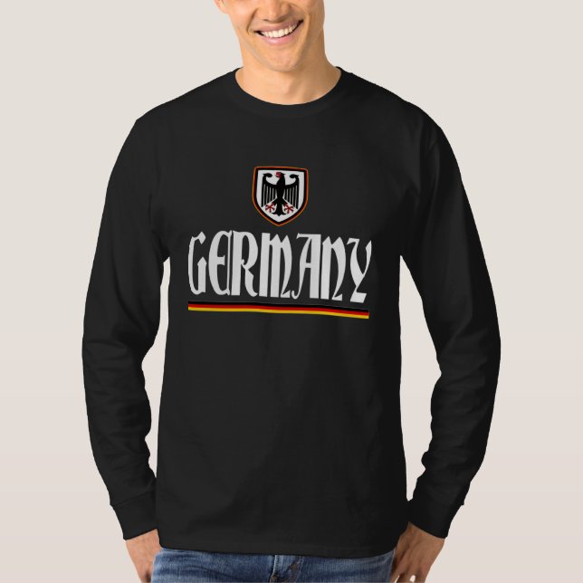 Germany Pride German Flag Deutschland Travel Souve T-Shirt (Front)
