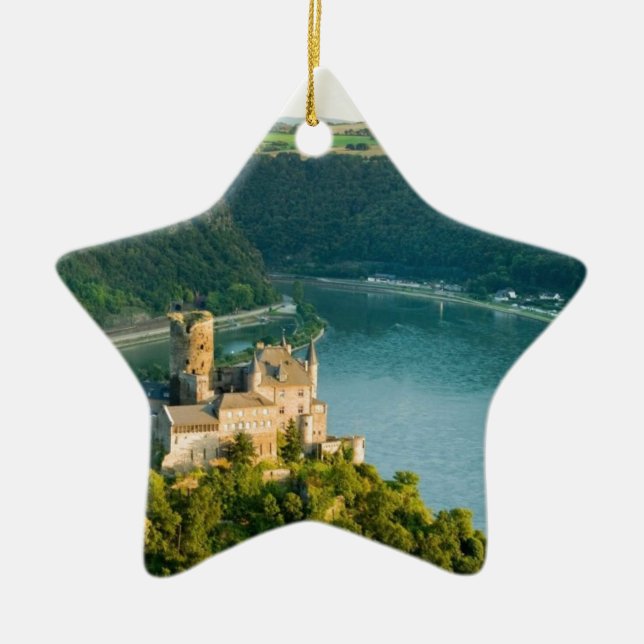 Germany  rhine [kan.k].JPG Ceramic Ornament (Front)
