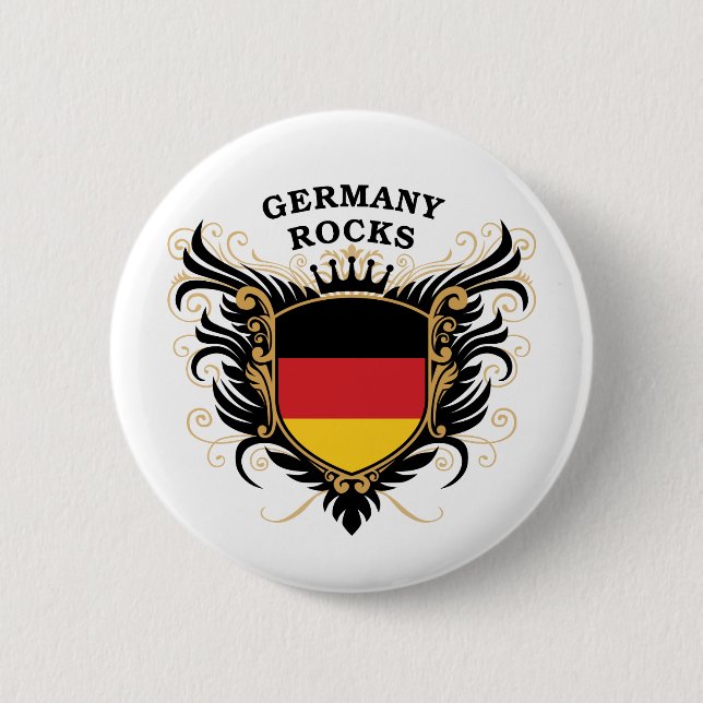 Germany Rocks Button (Front)