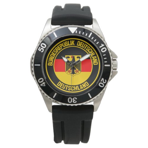 Germany Round Emblem Watch