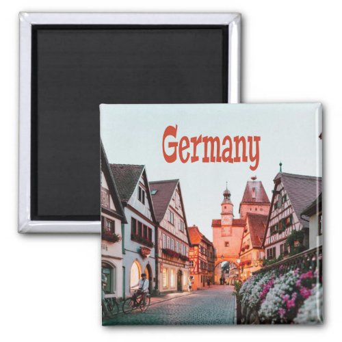 Germany Row Houses Magnet