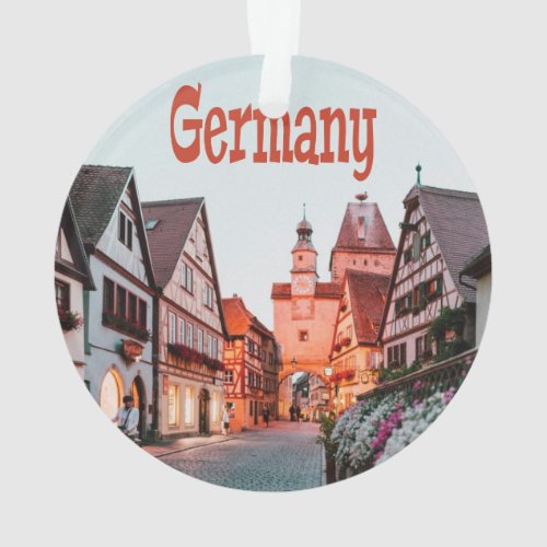 Germany Row Houses Ornament