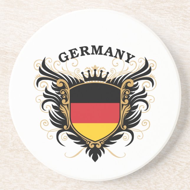 Germany Sandstone Coaster (Front)