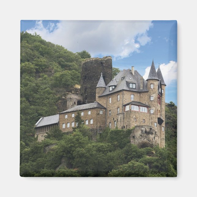 Germany, Sankt Goarshausen, Sankt Goarshausen Magnet (Front)