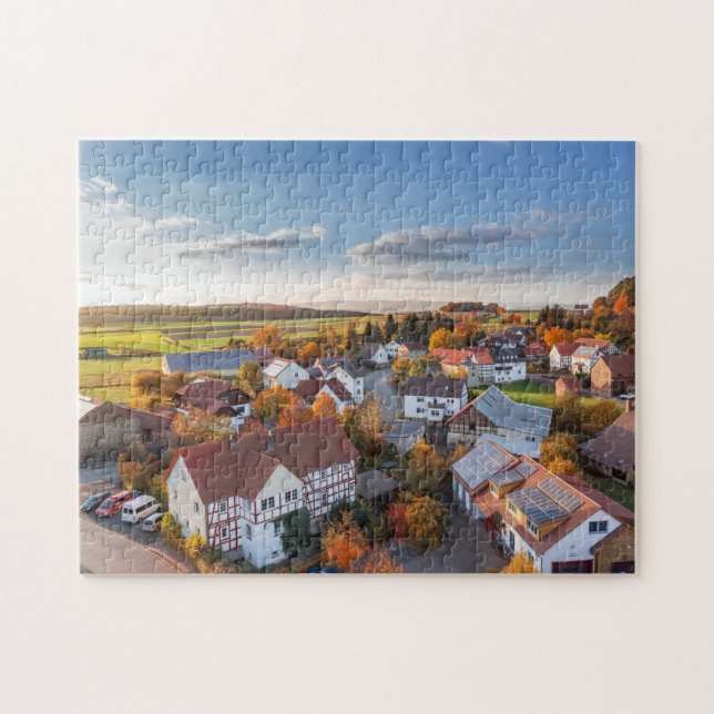 Germany Scenic Puzzles Mountain Art Complex Jigsaw (Horizontal)