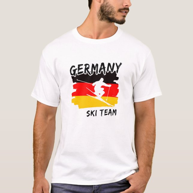 Germany Ski  T-Shirt (Front)