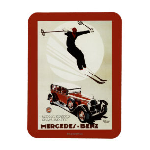 Germany - Skier Jumping Magnet