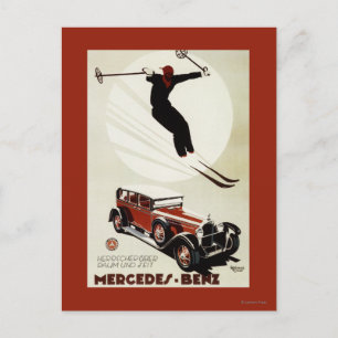 Germany - Skier Jumping Postcard