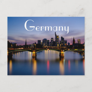 Germany Skyline Postcard