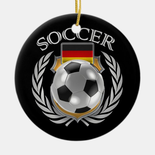 Germany Soccer 2016 Fan Gear Ceramic Ornament