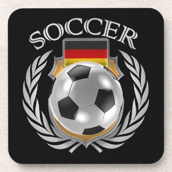 Germany Soccer 2016 Fan Gear Coaster by casi_reisi at Zazzle
