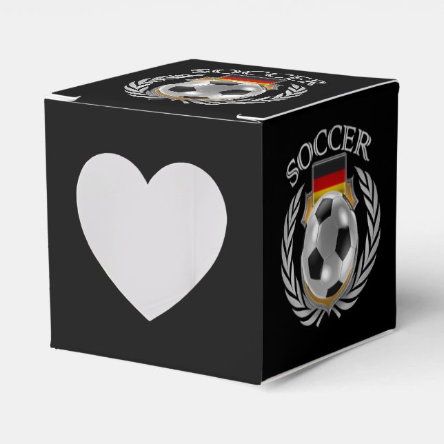 Germany Soccer 2016 Fan Gear Favor Boxes (Front Side)