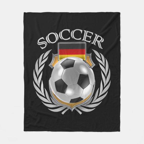 Germany Soccer 2016 Fan Gear Fleece Blanket