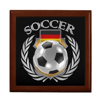 Germany Soccer 2016 Fan Gear Keepsake Box by casi_reisi at Zazzle