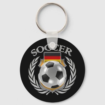 Germany Soccer 2016 Fan Gear Keychain by casi_reisi at Zazzle