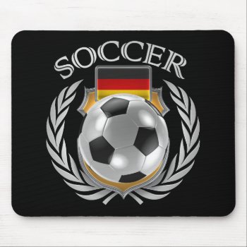 Germany Soccer 2016 Fan Gear Mouse Pad by casi_reisi at Zazzle