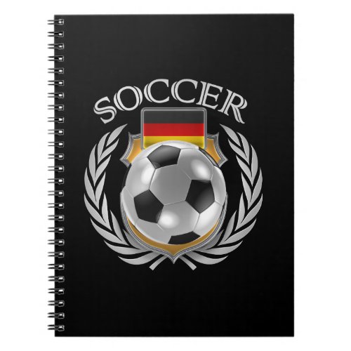 Germany Soccer 2016 Fan Gear Notebook