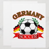 Germany soccer ball designs (Front/Back)