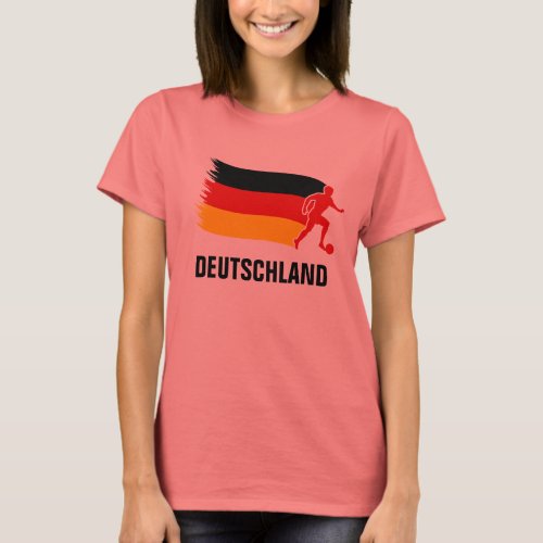 Germany Soccer Flag T_Shirt
