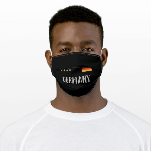 Germany Soccer Football Fan Shirt Flag Adult Cloth Face Mask