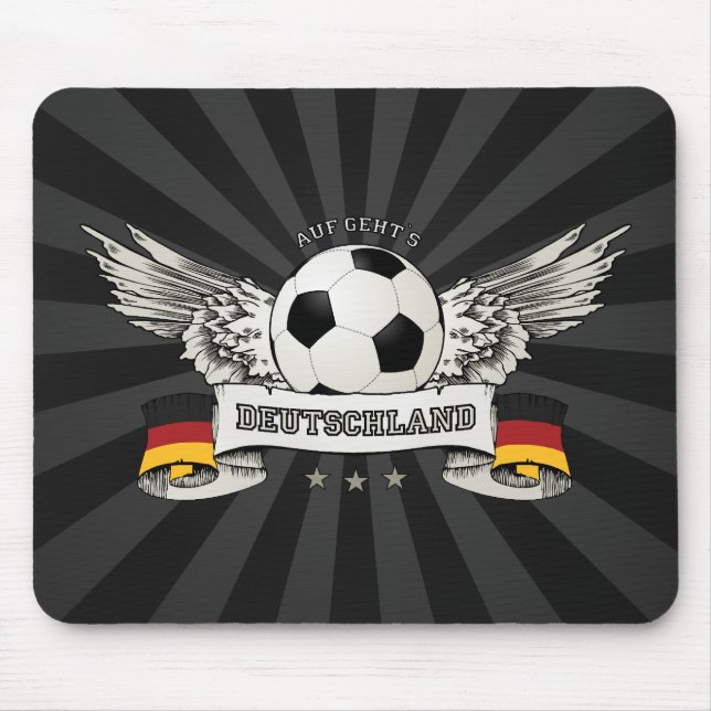 Germany Soccer National Team Supporter mousepad (Front)