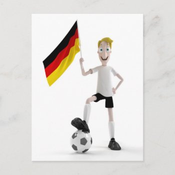 Germany Soccer Postcard by jordygraph at Zazzle