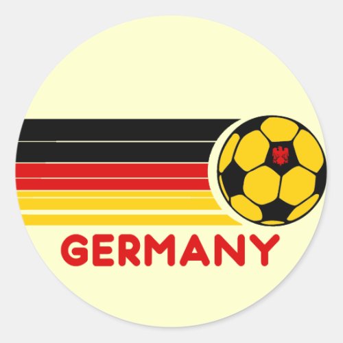 Germany Soccer Sticker