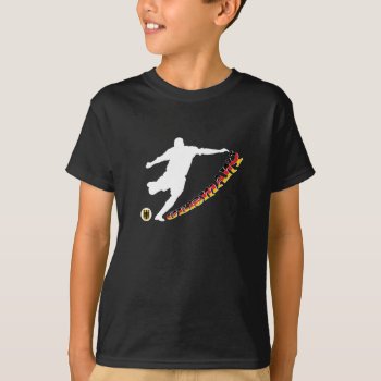 Germany Soccer T-shirt by PeculiarBreed at Zazzle