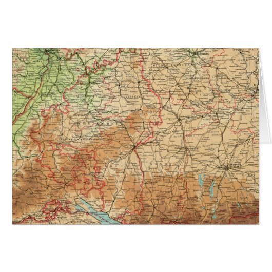 Germany southern section cards (Front Horizontal)